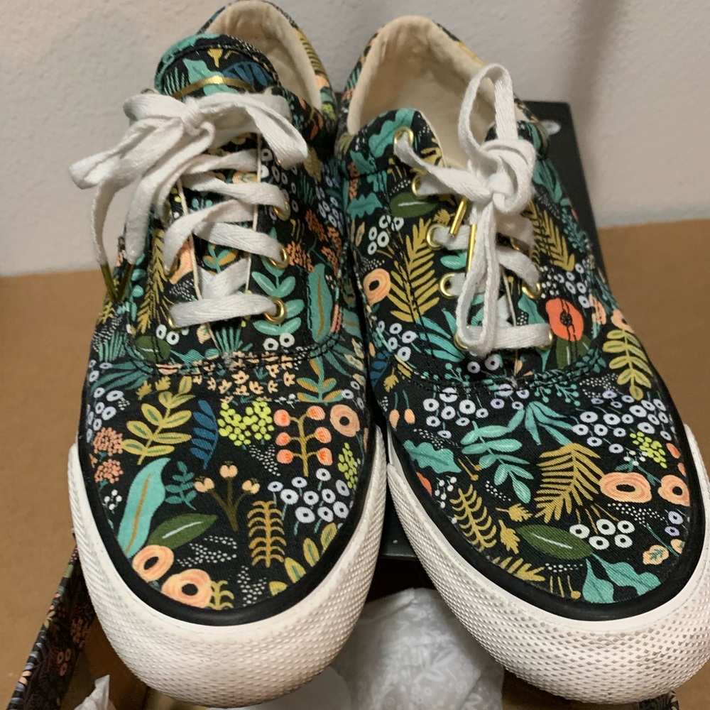 Used Rifle paper Co Keds size 7.5